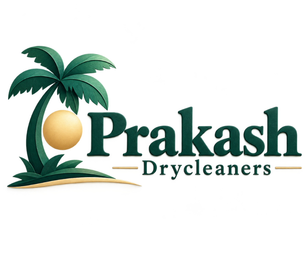 Prakash Dry Cleaners Full Logo